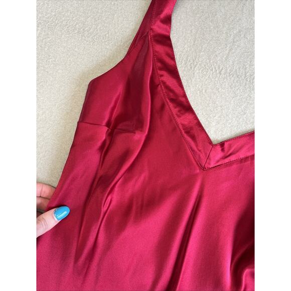 Red Satin Dress ASO How To Lose a Guy in 10 Days Formal Maxi NWT 12P - Picture 13 of 13